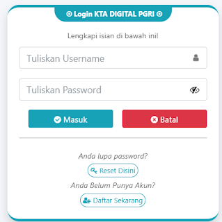 Register PGRI Lampung Tengah - Persatuan Guru Republik Indonesia Cabang Lampung Tengah